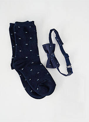 Chaussettes imprimé fantaisie bleu MAYORAL garcon