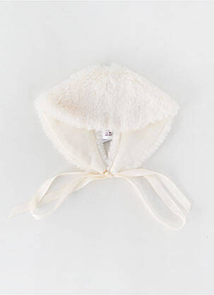 Col / tour de cou doublure beige PAZ RODRIGUEZ fille