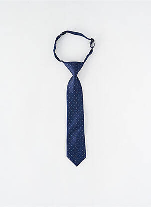 Cravate effet matière satinée bleu MAYORAL garcon