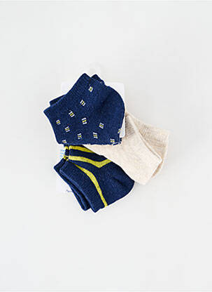 Chaussettes imprimé fantaisie bleu MAYORAL garcon