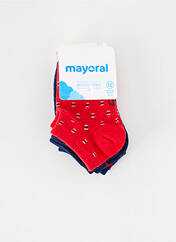 Chaussettes rouge MAYORAL pour garçon seconde vue