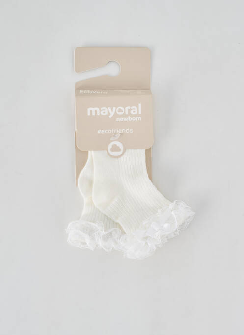 Chaussettes beige MAYORAL pour fille