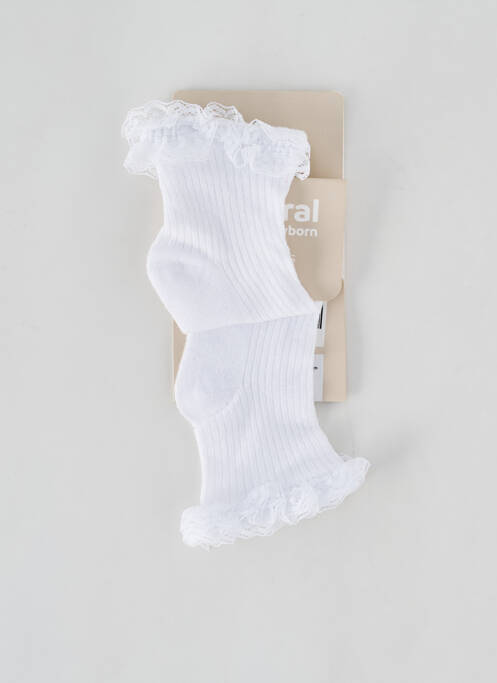 Chaussettes blanc MAYORAL pour fille