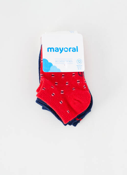Chaussettes rouge MAYORAL pour garçon