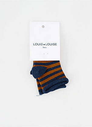 Chaussettes stretch bleu LOUIS*LOUISE garçon