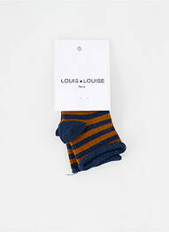 Chaussettes stretch bleu LOUIS*LOUISE garcon