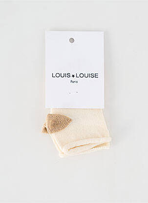 Chaussettes stretch beige LOUIS*LOUISE fille