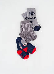 Chaussettes gris BOBOLI pour garçon seconde vue