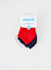 Chaussettes rouge MAYORAL pour garçon seconde vue