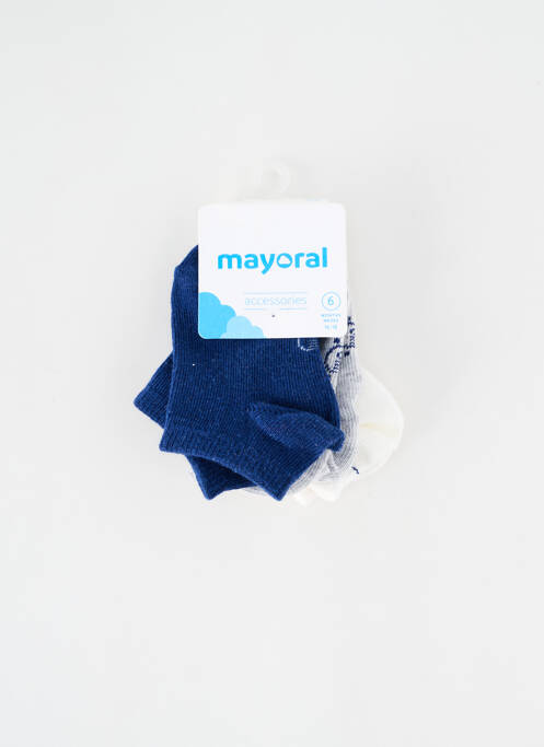 Chaussettes bleu MAYORAL pour garçon