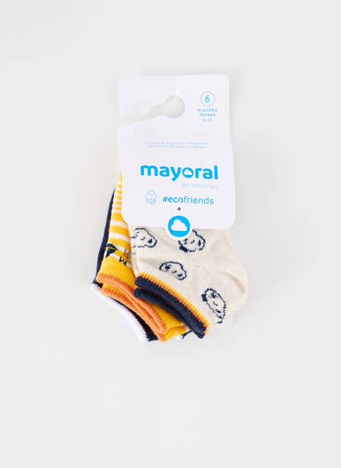 Chaussettes jaune MAYORAL pour garçon