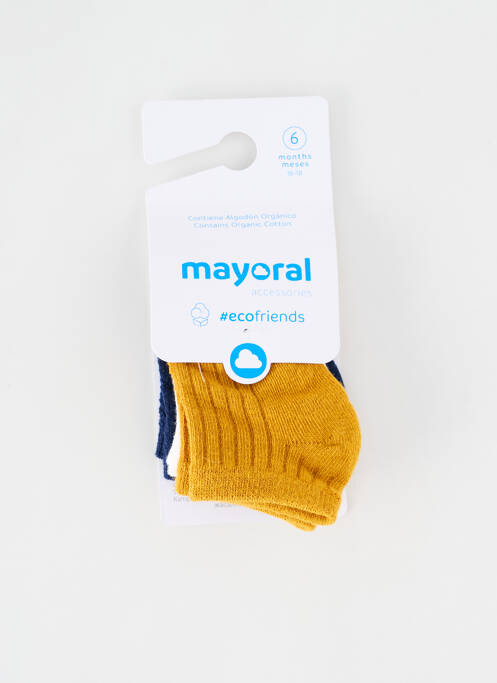 Chaussettes jaune MAYORAL pour garçon