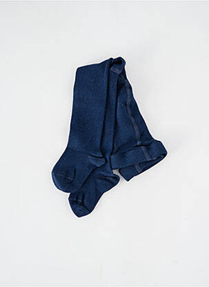 Collants stretch bleu PEQUENO TOCON fille