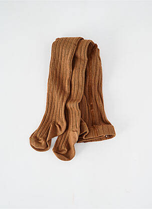 Collants stretch marron BUHO fille