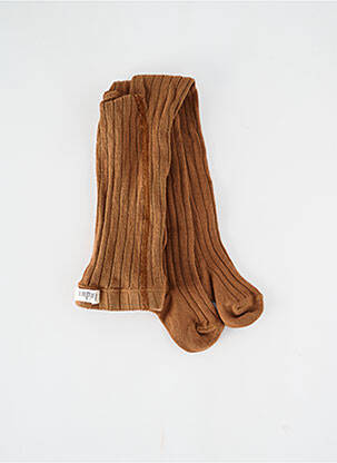 Collants stretch marron BUHO fille