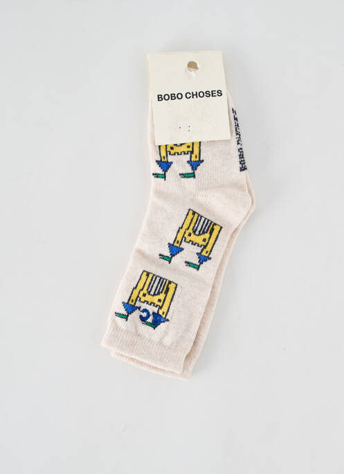 Chaussettes beige BOBO CHOSES pour garçon