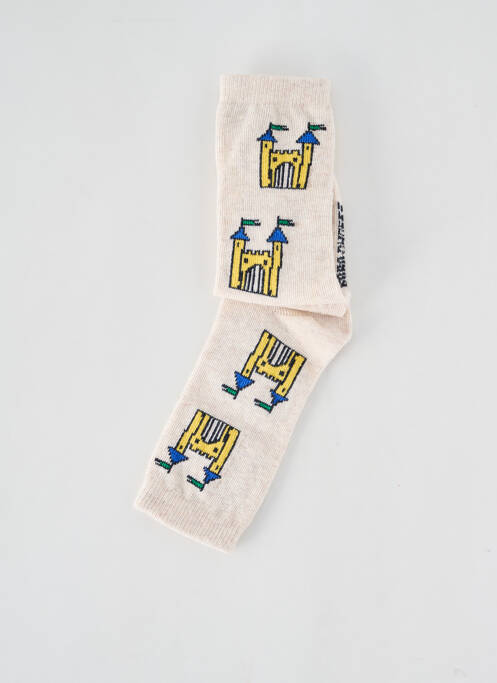 Chaussettes beige BOBO CHOSES pour garçon