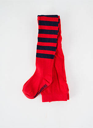 Collants imprimé rayures rouge BOBO CHOSES fille