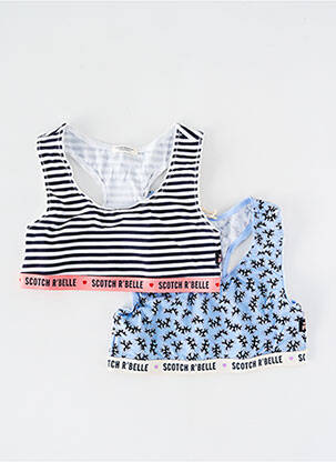 Soutien-gorge bleu SCOTCH R'BELLE fille