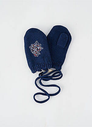 Gants stretch bleu BOBOLI fille