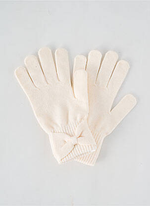 Gants stretch beige MAYORAL fille