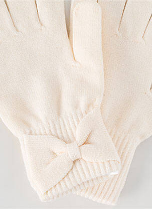 Gants stretch beige MAYORAL fille