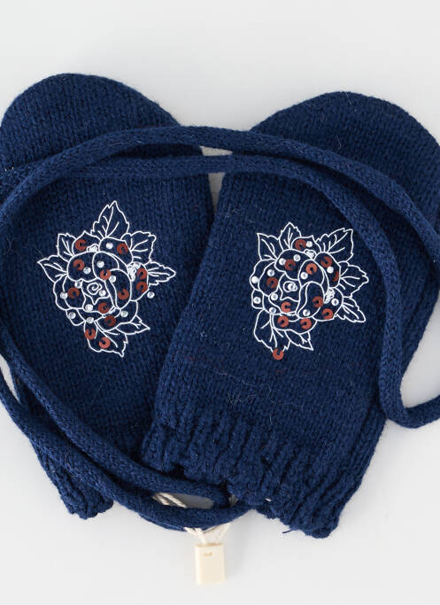 Gants bleu BOBOLI pour fille
