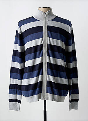 Gilet manches longues manches longues bleu CBK homme