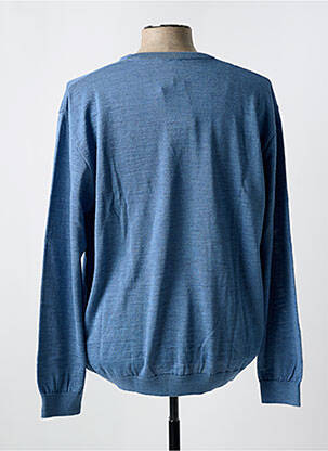 Pull manches longues manches longues bleu LOUIS VICTOR homme