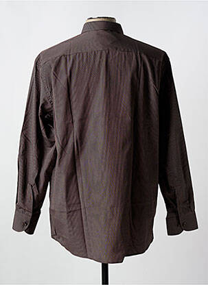 Chemise manches longues imprimé fantaisie noir LOUIS VICTOR homme