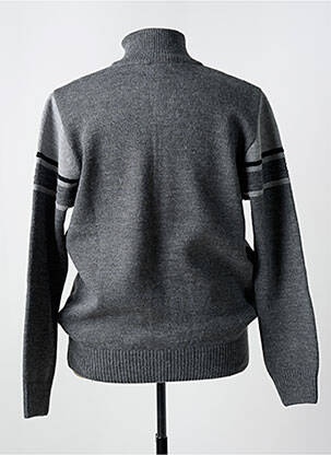Gilet manches longues manches longues gris LOUIS VICTOR homme