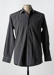 Chemise manches longues imprimé fantaisie gris LOUIS VICTOR homme