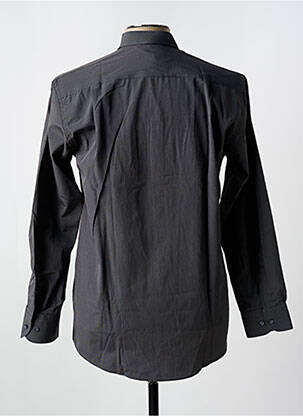 Chemise manches longues imprimé fantaisie gris LOUIS VICTOR homme