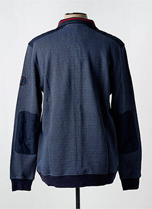 Veste casual resserrée sur le bas bleu PETER COFOX homme