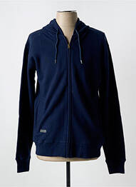 Veste casual resserrée sur le bas bleu CBK homme