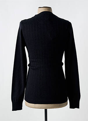 Pull col v manches longues noir CBK homme