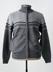 Gilet manches longues gris LOUIS VICTOR pour homme seconde vue