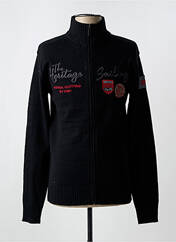 Gilet manches longues noir CBK pour homme seconde vue