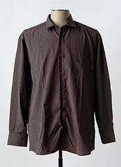 Chemise manches longues noir LOUIS VICTOR pour homme seconde vue