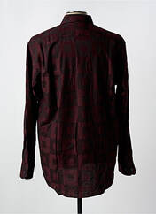 Chemise manches longues rouge NEU PAP pour homme seconde vue