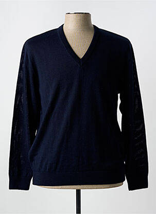 Pull bleu LOUIS VICTOR pour homme
