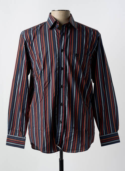 Chemise manches longues imprimé fantaisie noir ARMORIAL homme