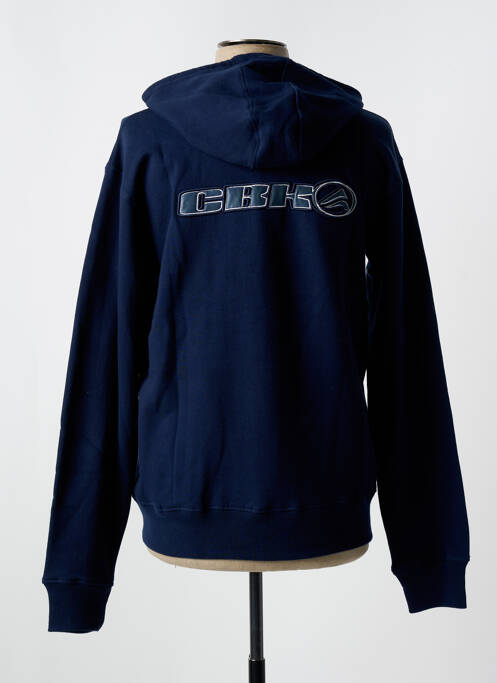 Veste casual resserrée sur le bas bleu CBK homme