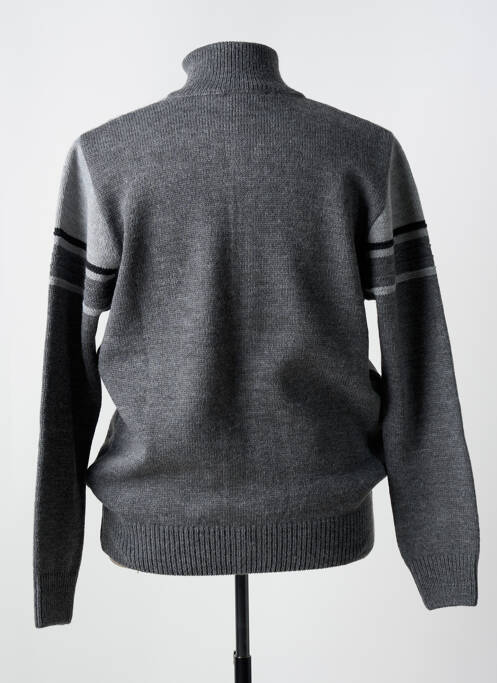 Gilet manches longues gris LOUIS VICTOR pour homme