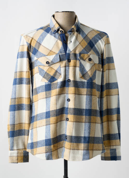 Chemise manches longues beige CAPTEN pour homme