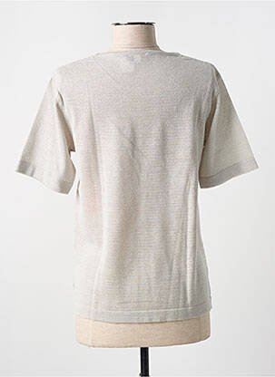 T-shirt imprimé fantaisie manches courtes gris NADIA femme