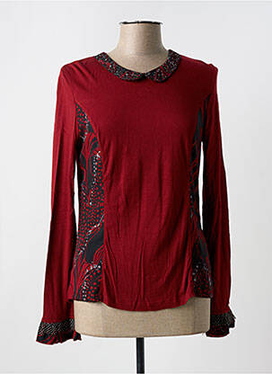 T-shirt manches longues manches longues rouge JAC JAC femme