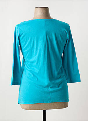 T-shirt manches 3/4 manches 3/4 bleu JAC JAC femme