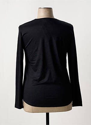 T-shirt manches longues manches longues noir DESAIVRE femme