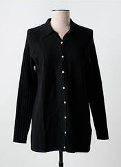 Gilet manches longues noir ARMOR LUX pour femme seconde vue